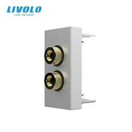 Розетка LIVOLO VL-FCSD-1IP Gray