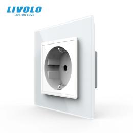 Розетка LIVOLO VL-C7FCTC16A-2WP White