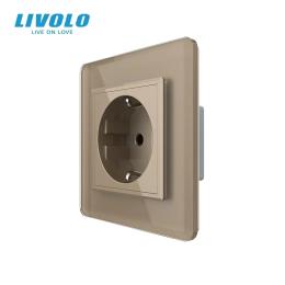 Розетка LIVOLO VL-C7FCTC16A-2AS05 Gold