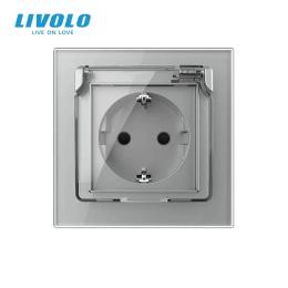 Розетка LIVOLO VL-C7FCTC16A-2IS05 Gray