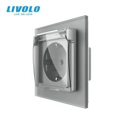 Розетка LIVOLO VL-C7FCTC16A-2IS06 Gray