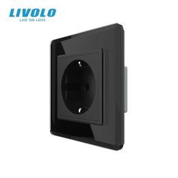 Розетка LIVOLO VL-C7FCTC16A-2BS05 Black