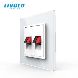 Розетка LIVOLO VL-C7FCSD/FCSD-2WP White
