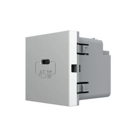 Розетка LIVOLO VL-FCUC-2IP Gray