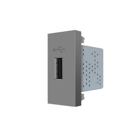 Розетка LIVOLO VL-FCUA-1IP Gray