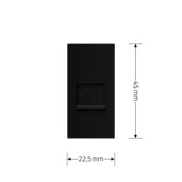 Розетка LIVOLO VL-FCCP-1BP Black