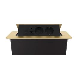 Розетка LIVOLO VL-SHS013-TC-BP-A Gold