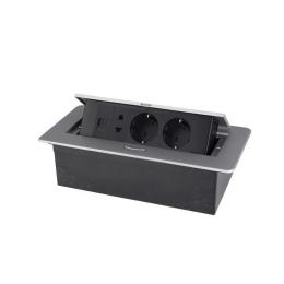 Розетка LIVOLO VL-SHS013-TC.CP.T25-BP-S Silver