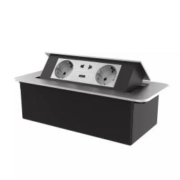 Розетка LIVOLO VL-SHS013-TC.T25.UA-IP-S Silver