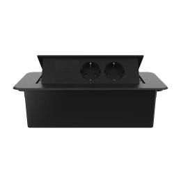 Розетка LIVOLO VL-SHS013-TC.UC45W-BP-B Black