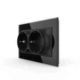 Розетка LIVOLO VL-C7CTF16A.TF16A-BP Black