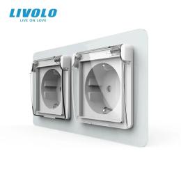 Розетка LIVOLO VL-C7FCTC16A/FCTC16A/XW001-4WS05 White