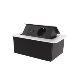 Розетка LIVOLO VL-SHS012-TC.CP.HD-BP-W White
