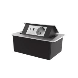 Розетка LIVOLO VL-SHS012-TC.UA.UC-IP-S Silver