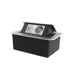 Розетка LIVOLO VL-SHS012-TC.CP-IP-S Silver