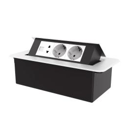 Розетка LIVOLO VL-SHS013-TC.CP.T25-WP-W White