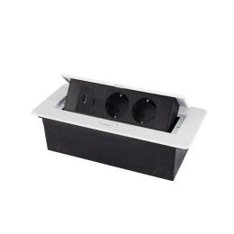 Розетка LIVOLO VL-SHS013-TC.CP.HD-BP-W White