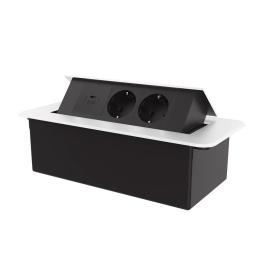 Розетка LIVOLO VL-SHS013-TC.UC45W-BP-W White