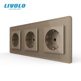 Розетка LIVOLO VL-C7FCTC16A-6AS05 Gold