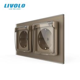 Розетка LIVOLO VL-C7FCTC16A/FCTC16A/XW001-4AS06 Gold