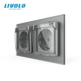 Розетка LIVOLO VL-C7FCTC16A/FCTC16A/XW001-4IS06 Gray