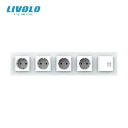 Розетка LIVOLO VL-C7FCTC16A-4WS05 White