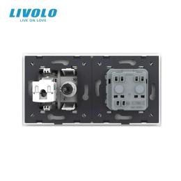 Розетка LIVOLO VL-C7FCTC16A-4WS06 White
