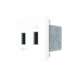 Розетка LIVOLO VL-FCUA-2WP White