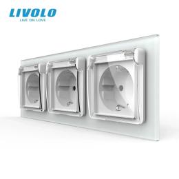 Розетка LIVOLO VL-C7FCTC16A/FCTC16A/FCTC16A/XW001-6WS06 White