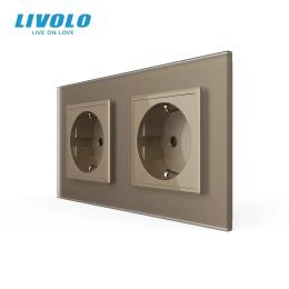 Розетка LIVOLO VL-C7FCTC16A/FCCP/FCMB-4AS06 Gold Matte