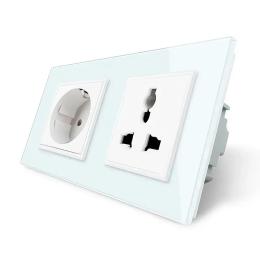 Розетка LIVOLO VL-C7FCTC16A/FCT22-4WS06 Matte White