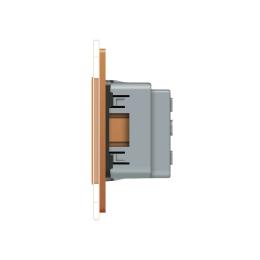 Розетка LIVOLO VL-C7FCT22-4AP Gold
