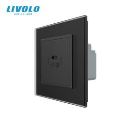 Розетка LIVOLO VL-C7FCUC-2BS06 Matte Black