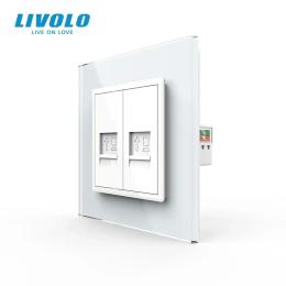 Розетка LIVOLO VL-C7FCCP/FCCP-2WS05 White