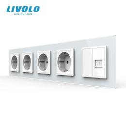 Розетка LIVOLO VL-C7FCTC16A/FCCP/FCMB-10WS05 White