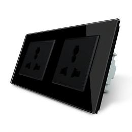 Розетка LIVOLO VL-C7FCT22-4BP Black