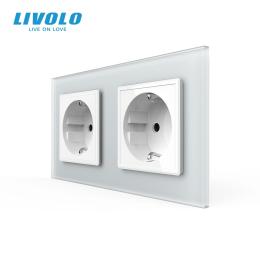 Розетка LIVOLO VL-C7FCTC16A/FCUA/FCUA-4WS06 Matte White