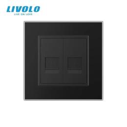 Розетка LIVOLO VL-C7FCCP/FCMB-2BS06 Matte Black