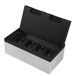 Розетка LIVOLO VL-SHSJ54-TC-BP-B Black