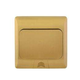 Розетка LIVOLO VL-SHS016-TC.HD.CP-WP-A Gold
