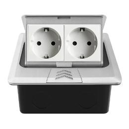 Розетка LIVOLO VL-SHS016-TC-WP-S Silver