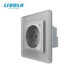 Розетка LIVOLO VL-C7FCTC16AZ2-2IS05 Gray