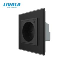 Розетка LIVOLO VL-C7FCTC16AZ2-2BS06 Matte Black