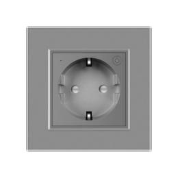 Розетка LIVOLO VL-FCTC16AZ-2IP Gray