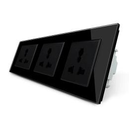 Розетка LIVOLO VL-C7FCT22-6BS06 Matte Black