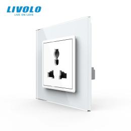 Розетка LIVOLO VL-C7FCT22-2WS05 White