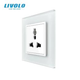 Розетка LIVOLO VL-C7FCT22-2WS06 Matte White
