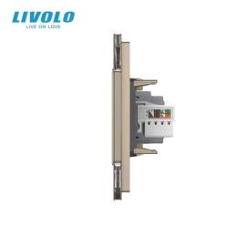 Розетка LIVOLO VL-C7FCTC16A/FCUA/FCHD-8WP White