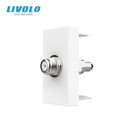 Розетка LIVOLO VL-FCSL-1WP White