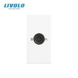 Розетка LIVOLO VL-FCTV-1WP White